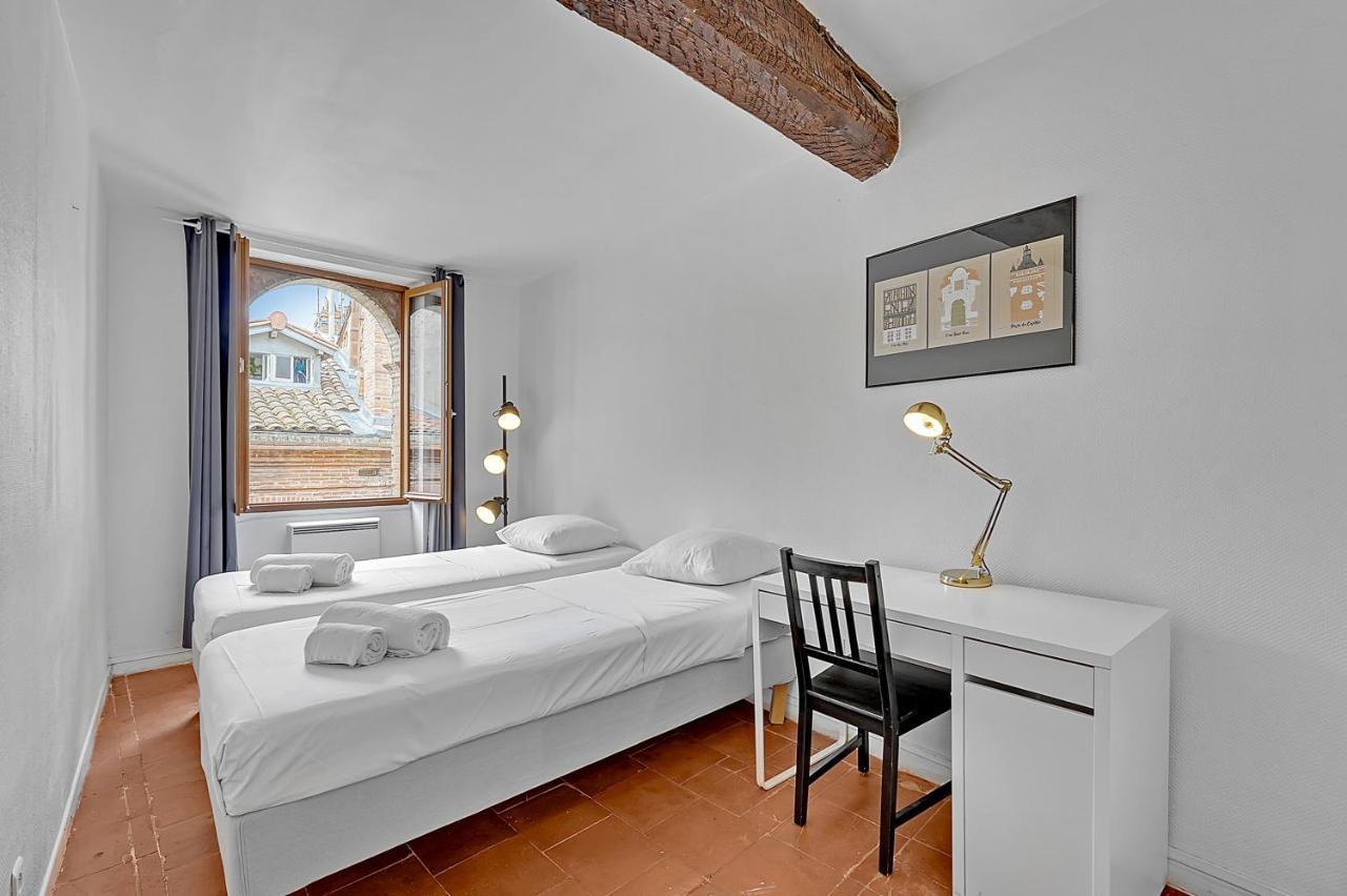 Le Regans - Charmant Appartement En Tomette Toulouse Dış mekan fotoğraf