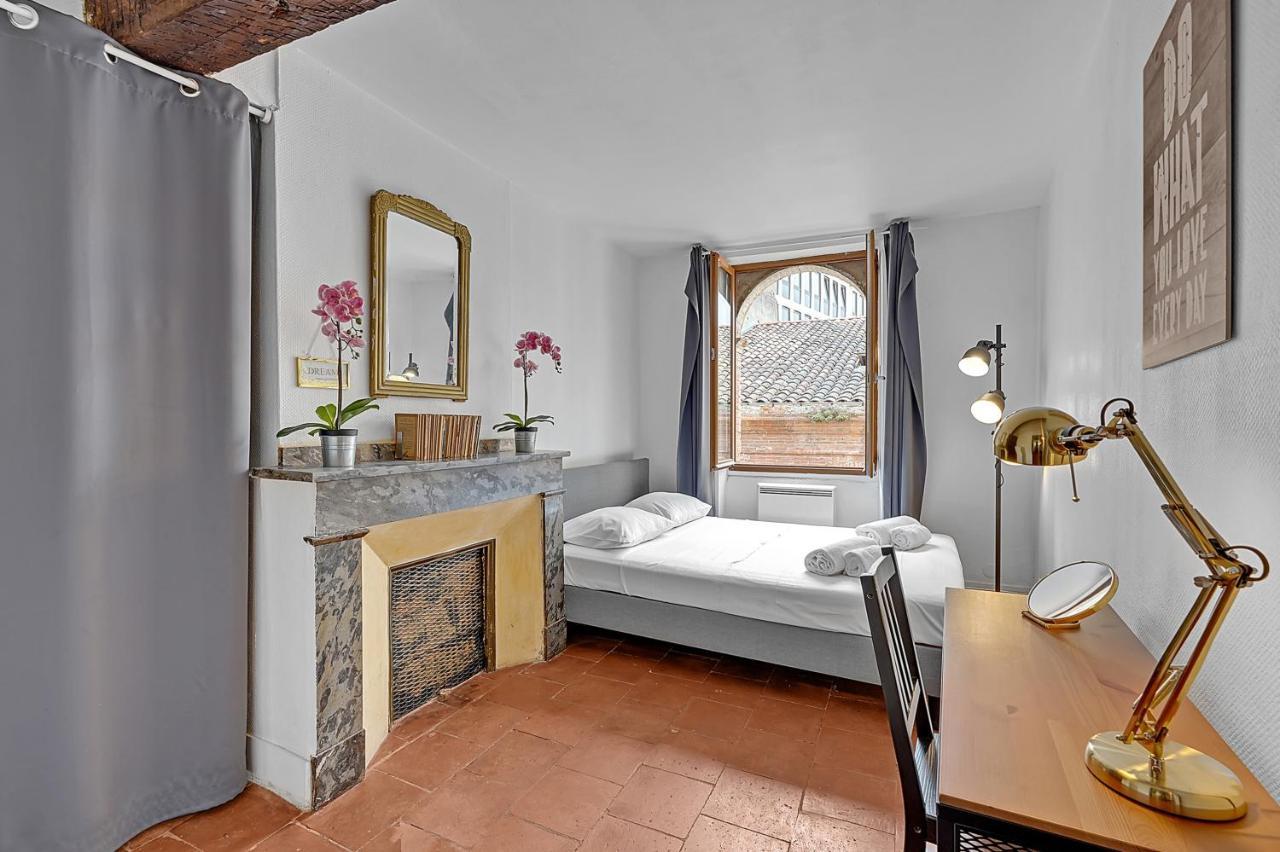 Le Regans - Charmant Appartement En Tomette Toulouse Dış mekan fotoğraf