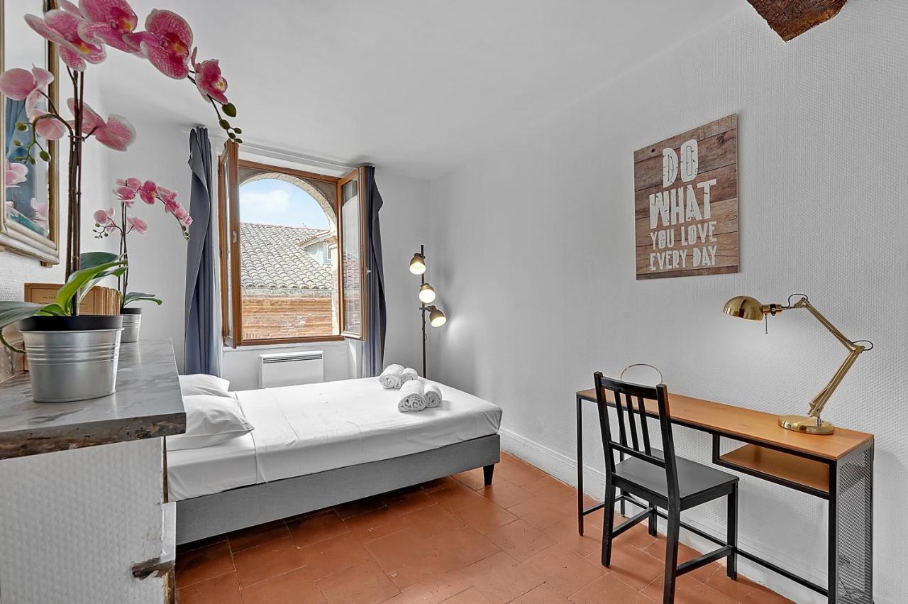 Le Regans - Charmant Appartement En Tomette Toulouse Dış mekan fotoğraf